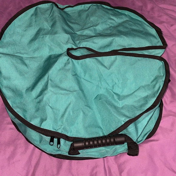 HMGDFUE Patio Umbrella Base Weight Bag, Weatherproof Umbrella Stand, 18" beach - Picture 9 of 14